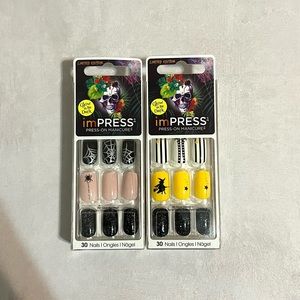 ImPRESS Press On Nails Halloween 2-pack NEW